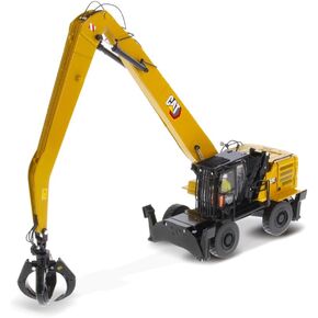 Diecast Masters 1:50 Scale Caterpillar MH3040 Wheel Material Handler | High Line Series Cat Trucks & Construction Equipment Model 85958