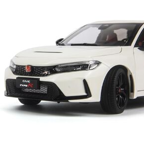 PAUDI Model 1/18 Scale Diecast Model Cars 2023 Civic Type-R FL5 for Adults Collection White