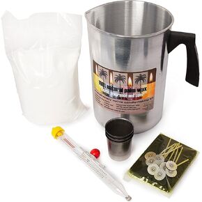 Country Lane Palm Candle Making Pour Pot Kit