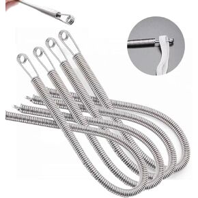 4pcs spring draphstring needle threader - 2024 New Easy Threaders for Sewing and Embroidery Floss ، Tomatic Eeedle Threader Tool ، Toweratile Draysring Threader Tool