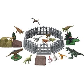 ???(MATTEL) Jurassic World Dominion Minis Mega On-The-Go Dinosaur Danger Set HJB16