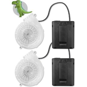 2 Packs Halloween Mini Blower Fan for Dinosaur Costume Inflatable Game Clothing Suits Cosplay Party Supplies in Kuwait