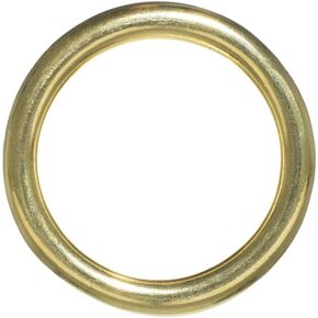 Craft County Brass O-Rings (1 1/2 Inch, 2 Pack)