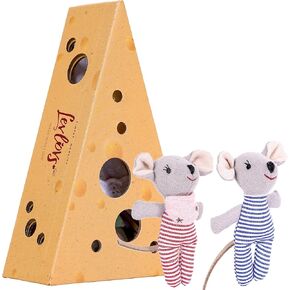 LEVLOVS Birthday Mouse in a Box Baby Mice Doll Gift Exclusive Designer Dolls Toy Baby Registry Gift