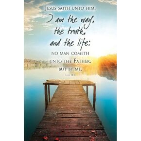 Church Bulletin 11" - Inspirational - Praise - I Am The Way (Pack of 100)