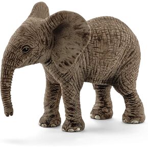 Schleich Wild Life, Animal Figurine, Animal Toys for Boys and Girls 3-8 years old, African Elephant Calf, Ages 3+