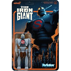Super7 Super7 Cyborg The Iron Giant - 11 "Iron Giant Action Figure مع Hogarth Hughes Casion Classic Movie Collectibles and Retro Toys