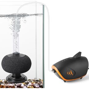 HITOP 110GPH Aquarium Air Pump and 7in Bio Sponge Filter