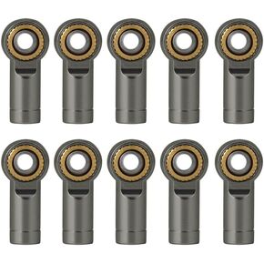 M3 TIE Metal ROD ROD BALL LINCH BALL HEAD حامل 1/10 محوري SCX10 90046 90047 TRX4 RC CRAWLER PARTS (M3 Black)
