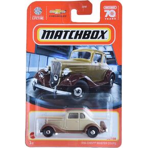 Matchbox 1934 Chevy Master Coupe ، Tan/Brown 34/100