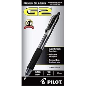 Pilot Pen Corporation of America : Permanent Ink Marker, Extra Fine Point, Black Ink -:- Sold as 2 Packs of - 1 - / - Total of 2 Each