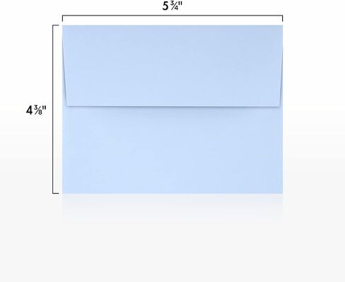 A2 Invitation Envelopes (4 3/8 x 5 3/4) - Baby Blue (250 Qty.) in Kuwait