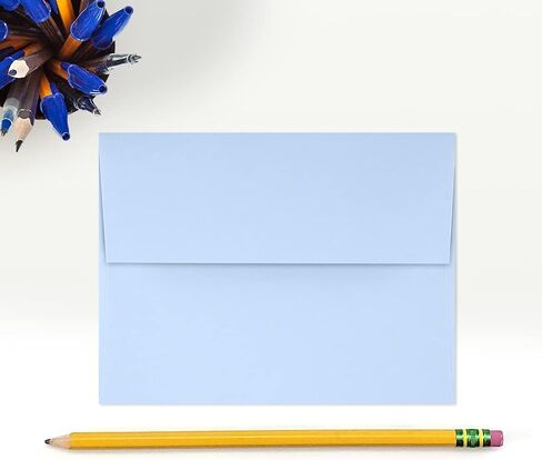 A2 Invitation Envelopes (4 3/8 x 5 3/4) - Baby Blue (250 Qty.) in Kuwait