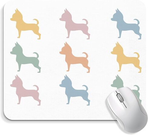 Dog Mouse Pad - Cute Dachshund Mousepad, Dachshund Office Mouse Pad, Dachshund Decor, Dachshund Office Supplies, Dachshund Gifts for Women, Dog Lover Gifts, Coworker Gifts, 9.5x8 Inches in Kuwait