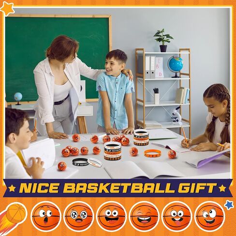 60 PCS Soccer Party Favors و Sports Silicone Bracelets و Mini Face Face Calls Party Forms for Sports Birthday Party Supplies Goodie Bags Gift in Kuwait