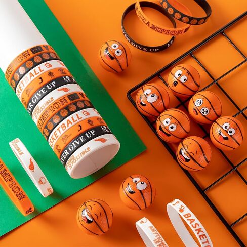 60 PCS Soccer Party Favors و Sports Silicone Bracelets و Mini Face Face Calls Party Forms for Sports Birthday Party Supplies Goodie Bags Gift in Kuwait