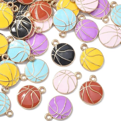 DanLingJewelry Colorful Enamel Pendants Cute Enamel Charms for Jewelry Making DIY Accessories in Kuwait