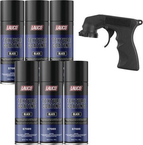 LAUCO Texture Coating Black 13oz Aerosol Spray Can - For Automotive and Industrial Use (1) in Kuwait
