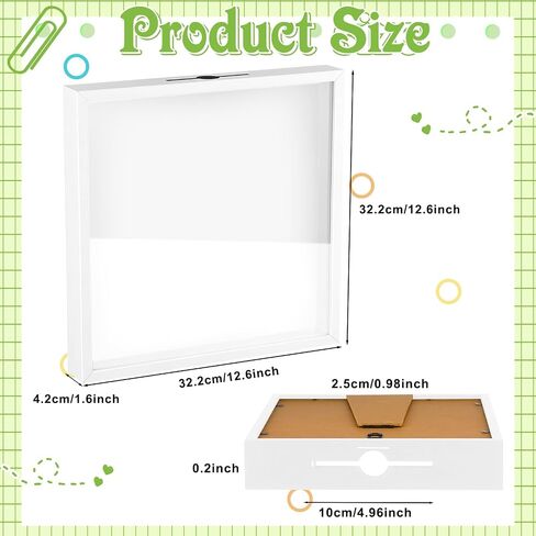 8x10 Travel Shadow Box Display Case Frame, Shadow Boxes Display Cases with Slot on Top for Tickets, Drink Beer Caps Movie Sporting Events Concert Stubs Travel Gift Memory Box, Black (Black) in Kuwait