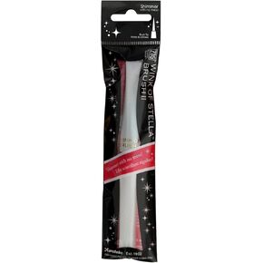 غمزة متعرج من Stella Brush II Glitter White