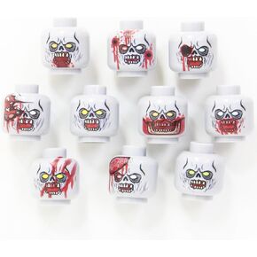 Zombie Head Pack V5 لـ Minifigs