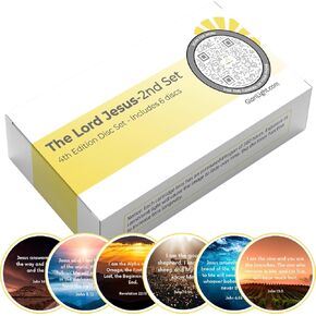 HD Disc Set, Jesus Christ Part 2, 2nd Edition Jesus Christ Set Project Bible Verses on Walls or Ceilings, Includes 6 Interchangeable Discs, Help Children Live by The Truth of God’s Word