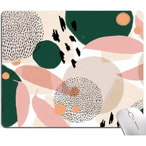Mouse Pad, Rectangle Abstract Design Anti-Slip Rubber Mousepad for Gaming Office Laptop Computer PC Men Women Kids, Cute Custom Pattern, Modern Abstract