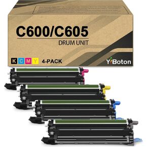 VersaLink C600 C605 Drum Cartridge Replacement for Xerox 108R01485 108R01486 108R01487 108R01488 Drum Unit Compatible for Xerox VersaLink C600N C600DT C600DN C605DN C605S C605X C605XL Printer (4-Pack)