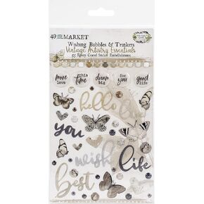 49 و Market Vintage Artistry Essentials Wishing Bubbles & Trinkets ، 0