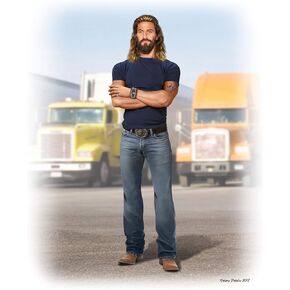 Master Box 24060 "Holy Roller Jordan Jesus Jamerson Trucker Series 1/24 Scale