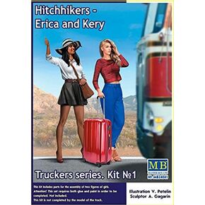 24041 1/24 Scale Model Kit Series Hitchhikers Erica and Kery