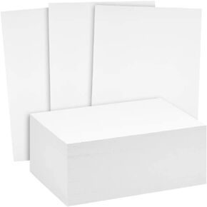 200 Pack of Thick Heavyweight Index Cards on 80lb Card Stock - Perfect for Note-Taking, Studying, and Organization - Ideal for Classrooms, Office, and Home Use (3x5, 200, Count)