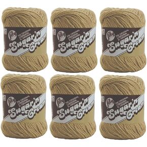 Lily Sugarn Cream Yarn Bulk Buyolids (6-Pack) Jute 102001-82