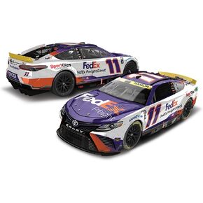 Lionel Racing NASCAR Authentics Denny Hamlin No. 11 FedEx Freight Direct Bristol Motor Speedway Win 1:64 Scale HT Diecast Car with Trinket