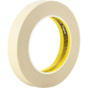LLPT Masking Tape 3/4 Inch x 55 Yards High Temperature Clean Paint Lines Easy Tear Residue Free No Fusing for Painting Automotive Refinish (PTH1901)