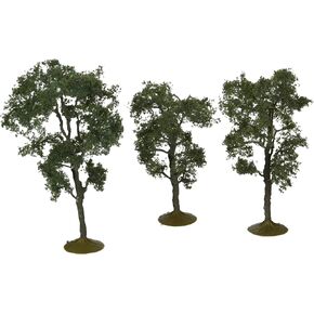 Bachmann Trains - SCENE SCAPES - 3"- 4" MAPLE TREES (3 per box) - HO Scale