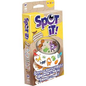 Zygomatic Spot It! Dinosaurs Card Game - Fast-Paced Matching Fun with Prehistoric Creatures, Easy to Learn Family Game for Kids & Adults, Ages 4+, 2-8 Players, 15 Minute Playtime, Made