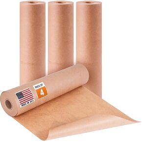 12" x 60 Yards (180 feet) Masking Paper Roll (Pack of 12) - Made in USA General Purpose Masking Paper for Painting - Painters’ Paper for Protection from Splatter and Overspray