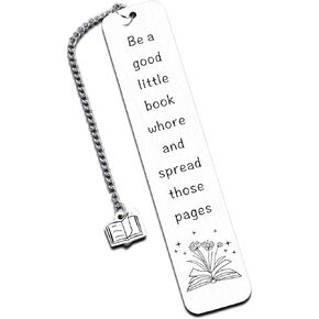 Smut Book Marks for Reading Women Smutty Book Lovers Gifts Bookish Items Birthday Gifts for Teen Girls Metal Book Markers Reading Accessories for Book Lovers Christmas Stocking Stuffers
