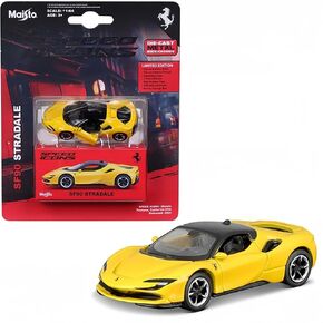 1:64 Scale Speed Icons Collection Race Diecast Metal Model Car (Ferrari Monza SP1 Red) in Saudi Arabia