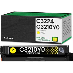 C3210Y0 Yellow High Yield Toner 2,000 Pages Remanufactured C3224 C3326 Toner Replacement for Lexmark C3210Y0 for C3224 C3326 C3426 MC3224 MC3326 MC3426 Series Printer Toner, 1 Pack