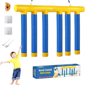 Upgrade Reflex Challenge Game - قم بإسقاط العصا ، و catch All Drop Sticks Game ، وتحدي اليد ، وتدريب تفاعل تنسيق العين اليدوي ، والسرعة القابلة للتعديل