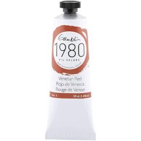 Gamblin 1980 Oil Venetian Red 37Ml