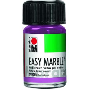 Marabu Easy Marble Paint - Sundown Magenta - Illuminate Your Artistic Endeavors with the Radiance and Warmth of a Setting Sun - 15ml