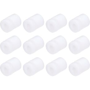 Meccanixity RC كرات مطاطية مضادة للاهتزاز لـ RC F4 F7 Flight Controller M2X6MM كرات الصدمات (أبيض) ، حزمة 12