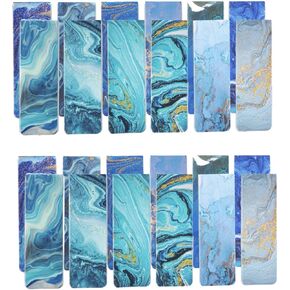24 PCS Lundmarks Magnetic Lagmarks Magnet Magnet Magnetic Page Page Clips للنساء لرجال العشاق القراء للطلاب المعلمين لمستلزمات القراءة المنزلية المدرسية.