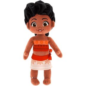 Disney Store Simea Sime Doll مع النحت الفخم التفصيلي مع ميزات مطرزة والخلطية - Tapa Print Outfit - Disney Plush Toy ، مستوحاة من Moana 2