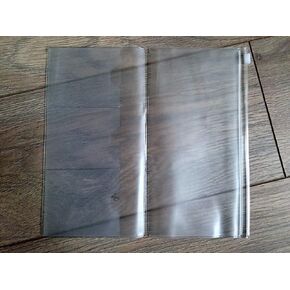 جيب سحاب بلاستيكي Clear Clear for Traveler's Notes Book Journal Revill (A5)