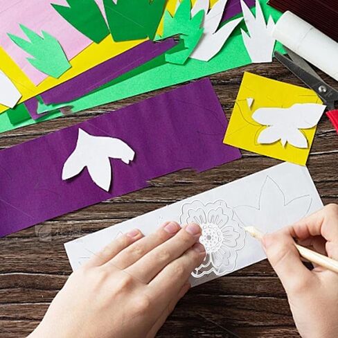 pson 14 Styles Flower & Leaves Cutting Dies Set for Card Making, Carbon Steel Embossing Template for Scrapbooking, Paper Crafts, DIY Photo Decorative in Saudi Arabia