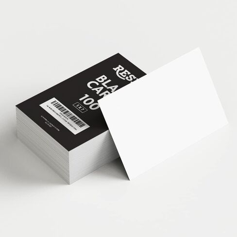 200 Pack of Thick Heavyweight Index Cards on 80lb Card Stock - Perfect for Note-Taking, Studying, and Organization - Ideal for Classrooms, Office, and Home Use (3x5, 200, Count) in Saudi Arabia